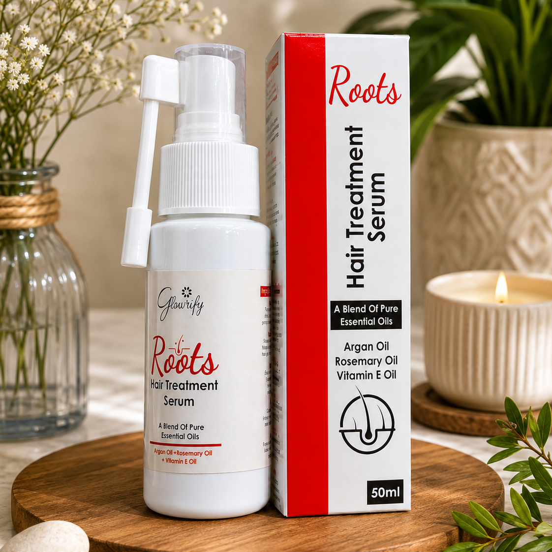 Glowrify Roots Hair Treatment Serum -50ML