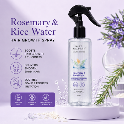 Rosemary & Rice Water Hair Growth Spray – 200ml