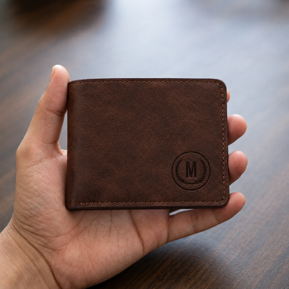 M-Design Soft Leather Signature Wallet for Men