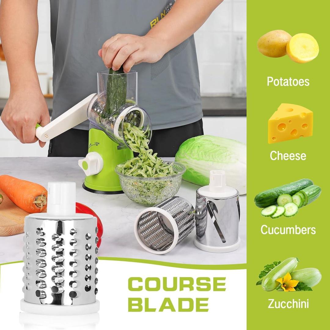Premium Vegetable Cutter BPA-Free Green White