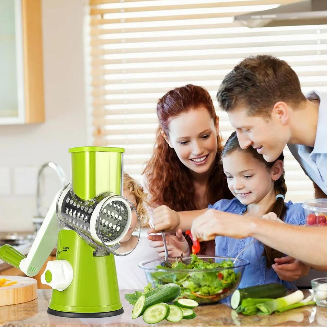 Premium Vegetable Cutter BPA-Free Green White