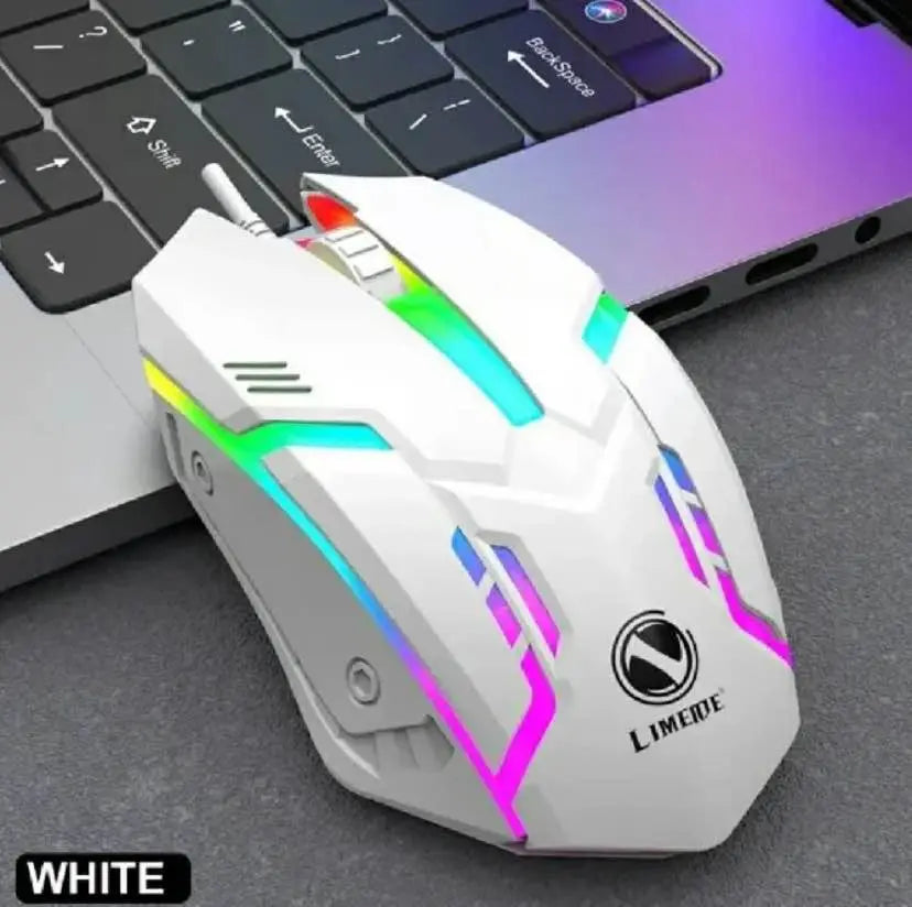Compact Wireless RGB Gaming Mouse - 1 Pcs