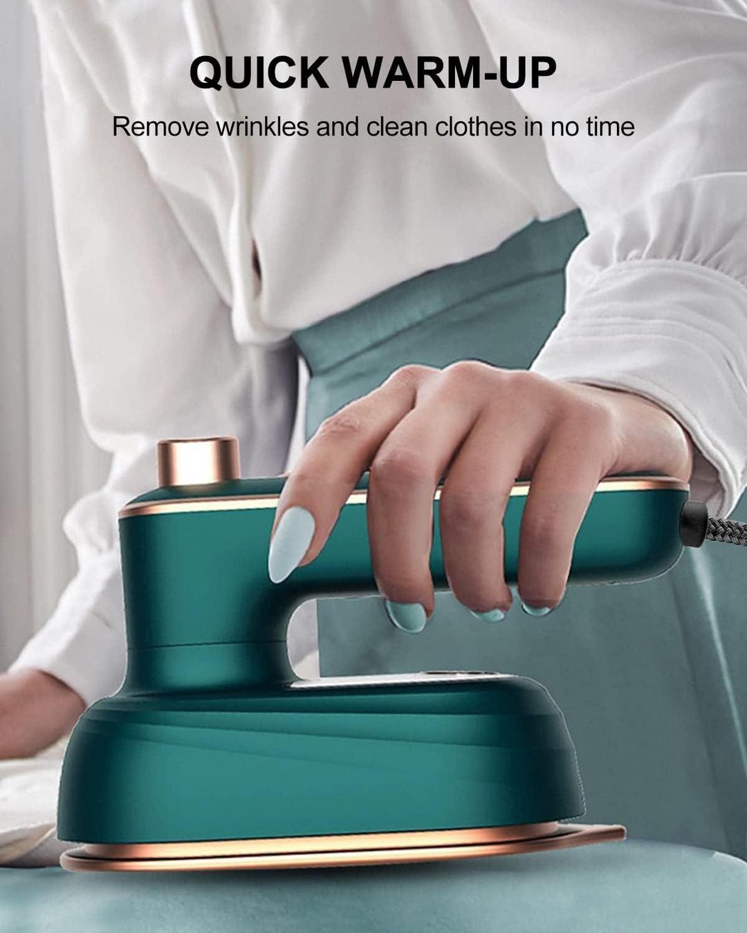 Stainless Steel Steam Iron Green Gold 50ml