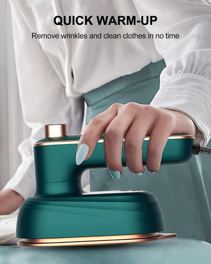 Stainless Steel Steam Iron Green Gold 50ml