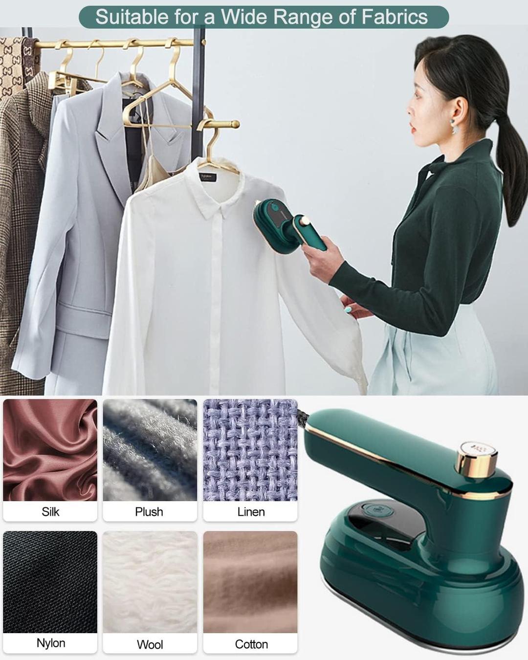 Stainless Steel Steam Iron Green Gold 50ml
