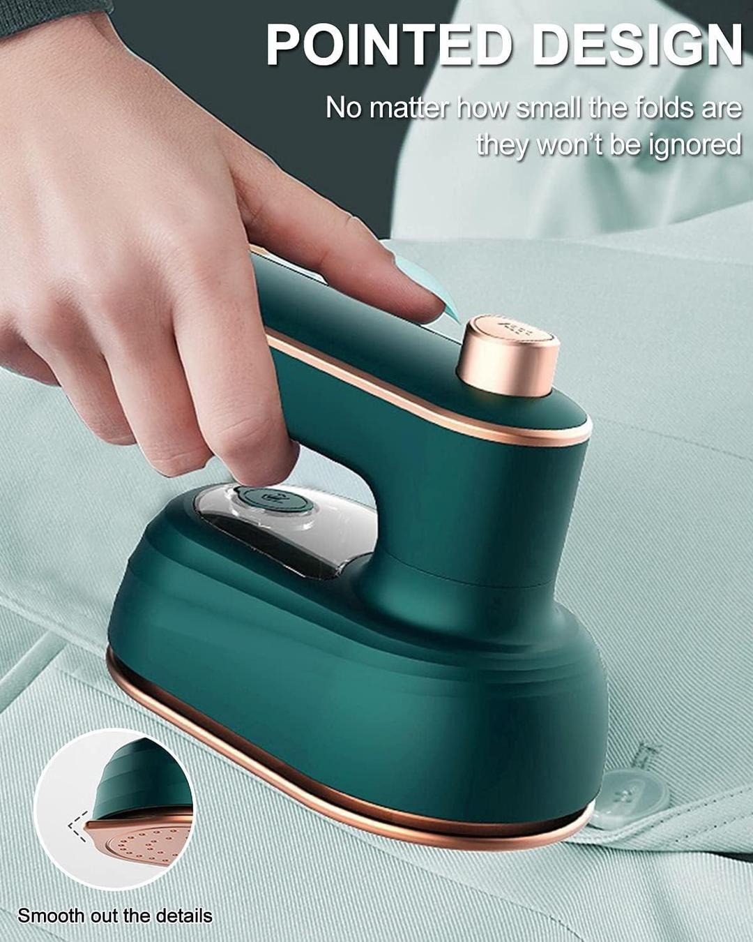 Stainless Steel Steam Iron Green Gold 50ml