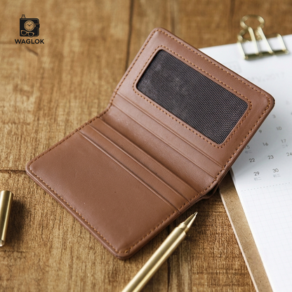 Leather Wallet - Card Slots & Cash Pocket